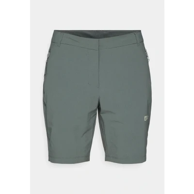 Abbildung von Jack Wolfskin Hikeout kurze Sporthose, Damen, Größe: 38, Slate green