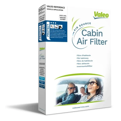 Abbildung von VALEO 715723 Innenraumfilter Aktivkohlefilter 205 177 17 CLIMFILTER PROTECT FIAT: Panda II Schrägheck, 500 C Cabrio