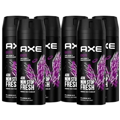 Abbildung von AXE Deo Set Bodyspray Excite 6x 150ml Deospray Deodorant