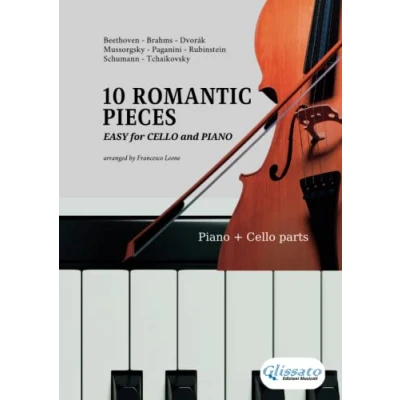 Abbildung von 10 Romantic Pieces Easy for Cello and Piano: beginner / intermediate