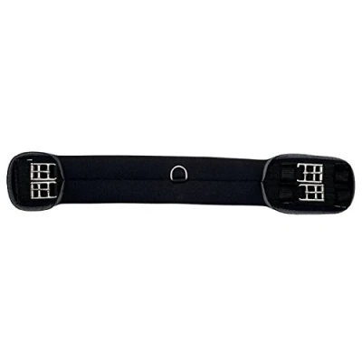 Abbildung von Kavalkade Sattelgurt Einseitig Elastic Dressur Schwarz 70cm