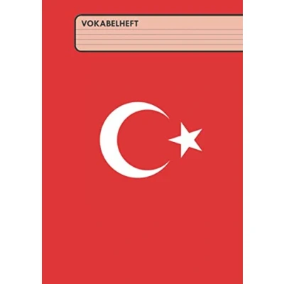 Abbildung von Vokabelheft Türkisch: groß zwei Spalten 100 Din A4 Seiten XXL zweispaltig