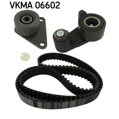 Abbildung von SKF VKMA 06602 Zahnriemensatz 148 mit abgerundetem Zahnprofil VOLVO: 850 Kombi, V70 I, V40 RENAULT: LAGUNA 1, 1 Grandtour