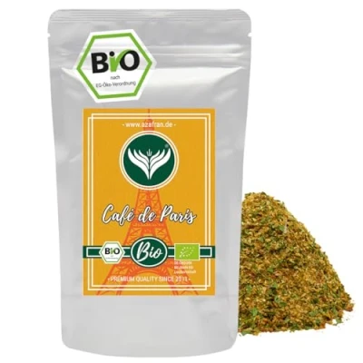 Abbildung von Azafran Bio Cafe de Paris Gewürz für Butter oder Sauce, Dip Gewürzzubereitung 250g
