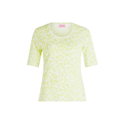 Abbildung von Betty Barclay MIT Struktur Tshirt print, Damen, Größe: 38, Cream green