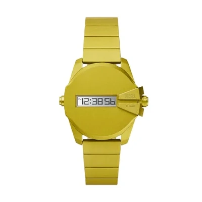 Abbildung von Diesel BABY Chief Digitaluhr, Herren, Größe: One Size, Yellow