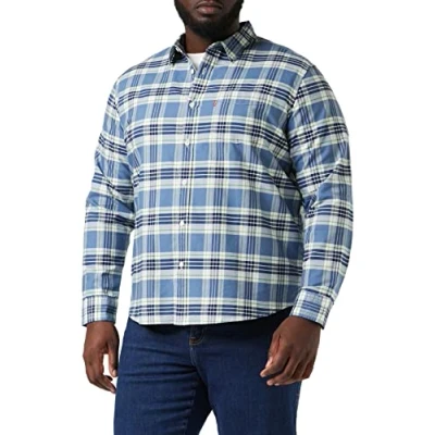 Abbildung von Levi&#039;s Herren Classic 1 Pocket Standard Hemd Bruce Sunset Horizon (Blau) S