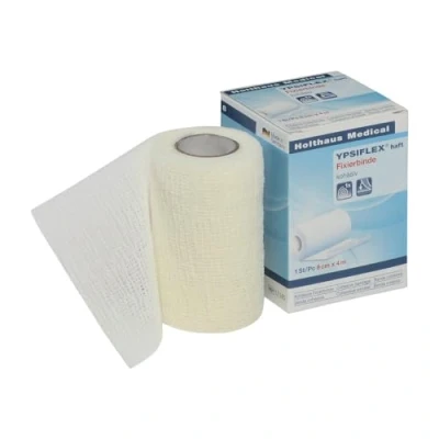 Abbildung von Fixierbinde Ypsiflex haft 4 cmx4 m 1 St