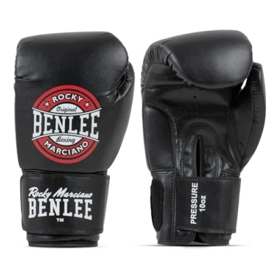 Abbildung von BENLEE Rocky Marciano Pressure Boxhandschuhe, Black/Red/White, 8 oz