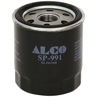 Abbildung von ALCO FILTER SP 991 Ölfilter 3/4 16UNF Anschraubfilter TOYOTA: Aygo, Yaris II Schrägheck, Auris CITROËN: C1 I,