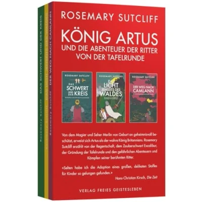 Abbildung von König Artus und die Abenteuer Der Ritter von Tafelrunde: Drei Bände in einem Schmuckschuber: Band 1: Das Schwert Kreis 2: Licht jenseits des Waldes 3: Weg nach Camlann