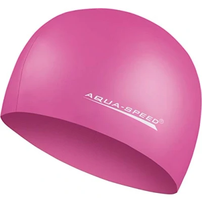 Abbildung von Aqua Speed Badekappe Bademütze Super Stretch Silikon Badehaube Schwimmen Mega