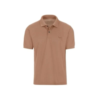 Abbildung von TRIGEMA Herren 627601 Polohemd, Haselnuss, 3XL