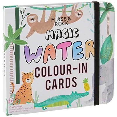 Abbildung von Floss and Rock Jungle Magic Water Pad und Stift