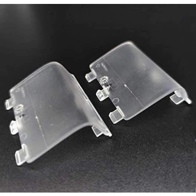 Abbildung von Ersatz Akkudeckel für Xbox One Controller, transparent, 2 Stück