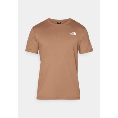 Abbildung von The North Face BOX TEE Tshirt print, Herren, Größe: Small, Latte/gravel