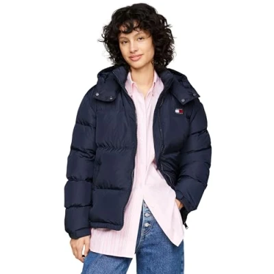 Abbildung von Tommy Jeans Steppjacke TJW ALASKA PUFFER EXT mit Logostickereien