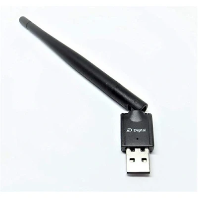 Abbildung von DM Digital Media Tek MT7601 WLAN Dongle Adapter, USB WiFi, 2 dB, 2.0, für PC, Laptop, Decoder, Receiver, DVB, TV Box