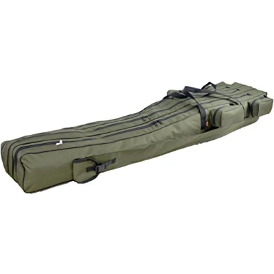 Abbildung von Aves 24 Angelrutentasche Rutenfutteral PREMIUM RUTENTASCHE Angeltasche 2, 3 Kammer 150 190cm, 190 cm, Kammern