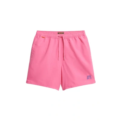 Abbildung von Superdry Essential INCH Badeshorts, Herren, Größe: XL, Shocking pink
