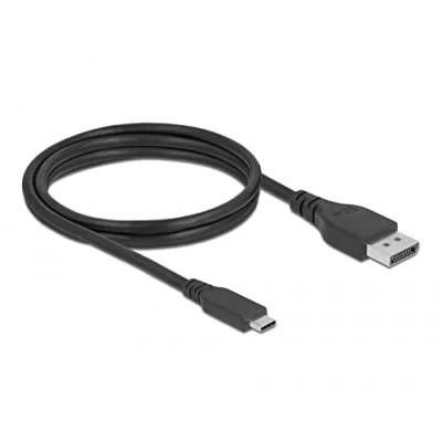 Abbildung von Delock Bidirektionales USB Type C™ zu DisplayPort Kabel (DP Alt Mode)