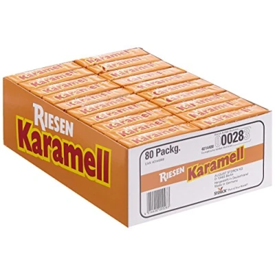 Abbildung von Karamell Riesen (80 x 30g) / Karamellbonbon mit Biss