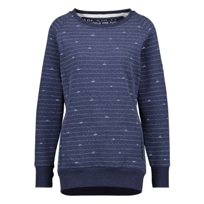 Abbildung von alife &amp; kickin Sweatshirt, Damen, Größe: Large, Marine melange