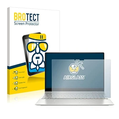 Abbildung von BROTECT Schutzglas für HP Envy x360 2 in 1 15 ey Schutzfolie Panzer Folie Glas [Extrem Kratzfest 9H, Anti Fingerprint, Ultra Transparent]
