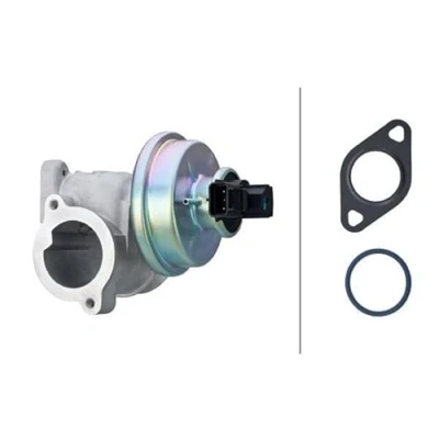 Abbildung von HELLA 6NU 014 865 581 AGR Ventil elektrisch pneumatisch mit Dichtungen FORD: MONDEO 3 Kombi, 3, Transit Mk5 Bus