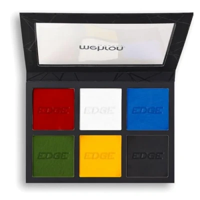 Abbildung von Mehron EDGE Professionelles Gesichts und Körper Make up (6 Color Palette)