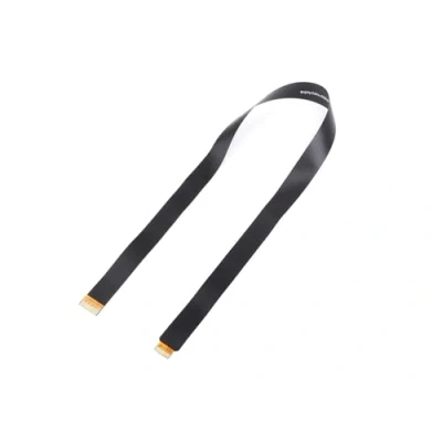 Abbildung von DSI FPC Flexibles Kabel für Raspberry Pi 5, 22Pin auf 15Pin Pi5 Display Geeignet Bildschirme, Schwarze EMI Abschirmungsfolie, Stabilere Signalübertragung (500mm)