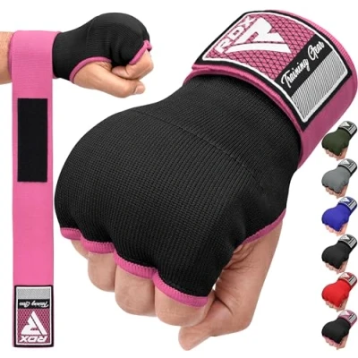 Abbildung von RDX Sports Boxhandschuhe Boxen elastische Innenhandschuhe, MMA, Boxbandagen, Handschuhe