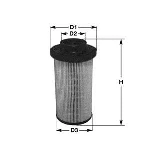 Abbildung von Kraftstofffilter CLEAN FILTERS MG1653