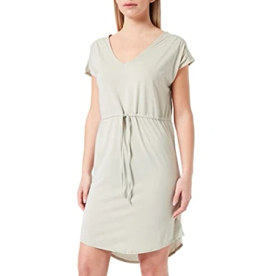 Abbildung von JDY Jdydalila Frosty Freizeitkleid, Damen, Größe: XS, Mineral gray