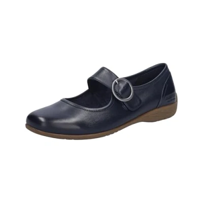 Abbildung von Josef Seibel Riemchenballerina, Damen, Größe: 44, Indigo Schuhe