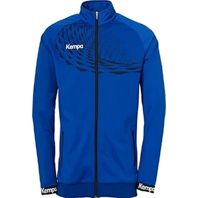 Abbildung von Kempa Herren Wave 26 Poly Boys&#039; Sports Football Training Sweatshirt Sweatjacke, Blau (Royal/Navy), XXL