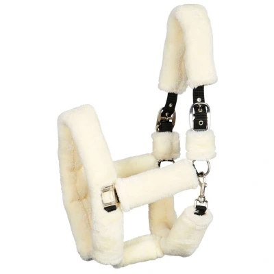 Abbildung von Harry&#039;s Horse Halfter Teddy Pony Schwarz / Creme