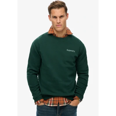 Abbildung von Superdry CORE LOGO CITY CREW Sweatshirt, Herren, Größe: Small, Enamel green