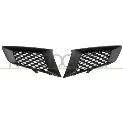 Abbildung von BLIC 6502 07 6053990P Kühlergrill vorne links, rechts schwarz RENAULT: Koleos I
