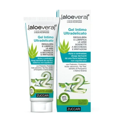 Abbildung von ZUCCARI [aloevera]² Ultrasanftes Intimgel, 1er Pack (1 x 80 ml)