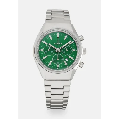 Abbildung von Timex Chronograph silvercoloured, Herren, Größe: One Size, Silver coloured