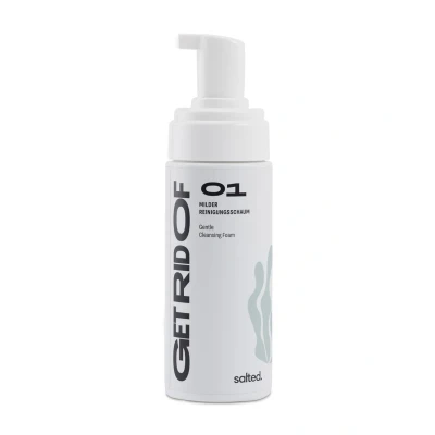Abbildung von salted. Gentle Cleansing FOAM Fragrancefree Gesichtsreinigung, Größe: 150 ml, Pure