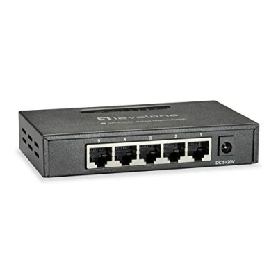 Abbildung von LevelOne Netzwerk Switch 5 Port Gigabit Ethernet 9K Metall RJ45