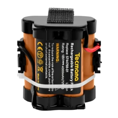 Abbildung von Tecmana 2.5Ah 18V Lithium Akku Kompatibel mit Gardena Mähroboter R38Li, R40Li, R45Li, R50Li, R70Li, R75Li, R80Li, 124562