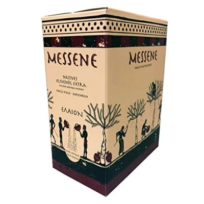 Abbildung von &quot; Aktuelle Ernte 5 Liter eigenes Natives Olivenöl Extra, nur 0,2% Säure, handgepflückt, am gleichen Tag kaltgepresst, sortenrein, &quot;Single Field&quot; Abfüllung, umweltfreundliche Verpackung mit Ausgießer