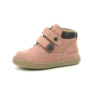 Abbildung von Kickers Tackeasy Klettschuh für Kinder, Größe: 34, Rose clair Schuhe