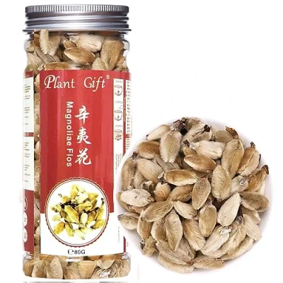 Abbildung von Plant Gift Dried magnolia flower flos 辛夷花 Chinesische Medizin Kräutertee Getrocknete Magnolie Blume Flos, Magnoliae Xin Yi Hua Gesundheit Hautpflege Tee Kräuter 80g / 2.82oz