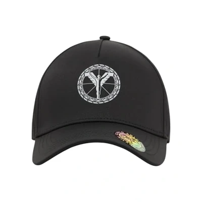 Abbildung von Carlo Colucci Damen Basecap mit 3D Druck Schwarz OS
