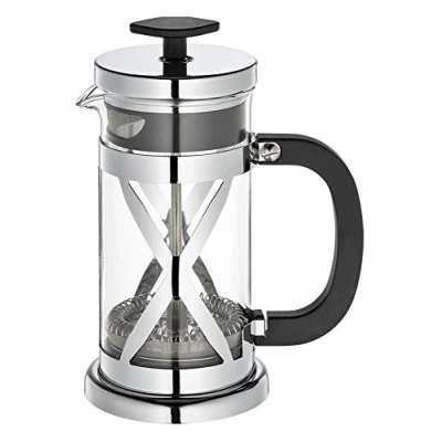Abbildung von Cilio,345001,Kaffeebereiter AA8Gloria, Glas,Silber, 14,5 x33,5 x cm