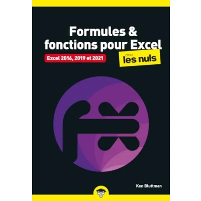 Abbildung von Formules et fonctions Pour Excel les Nuls poche Nouvelle édition: 2016, 2019 2021